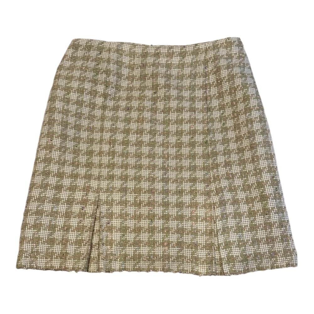 Requirements Womens Vintage Tweed Plaid Skirt
Size 16